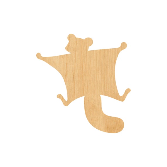 Squirrel - Laser Cut Out Unfinished Wood Craft Shape RDT29 Squirrel - Laser Cut Out Unfinished Wood Craft Shape RDT29
