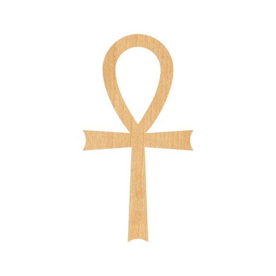 Ankh - Laser Cut Out Unfinished Wood Craft Shape WLD97 Ankh - Laser Cut Out Unfinished Wood Craft Shape WLD97