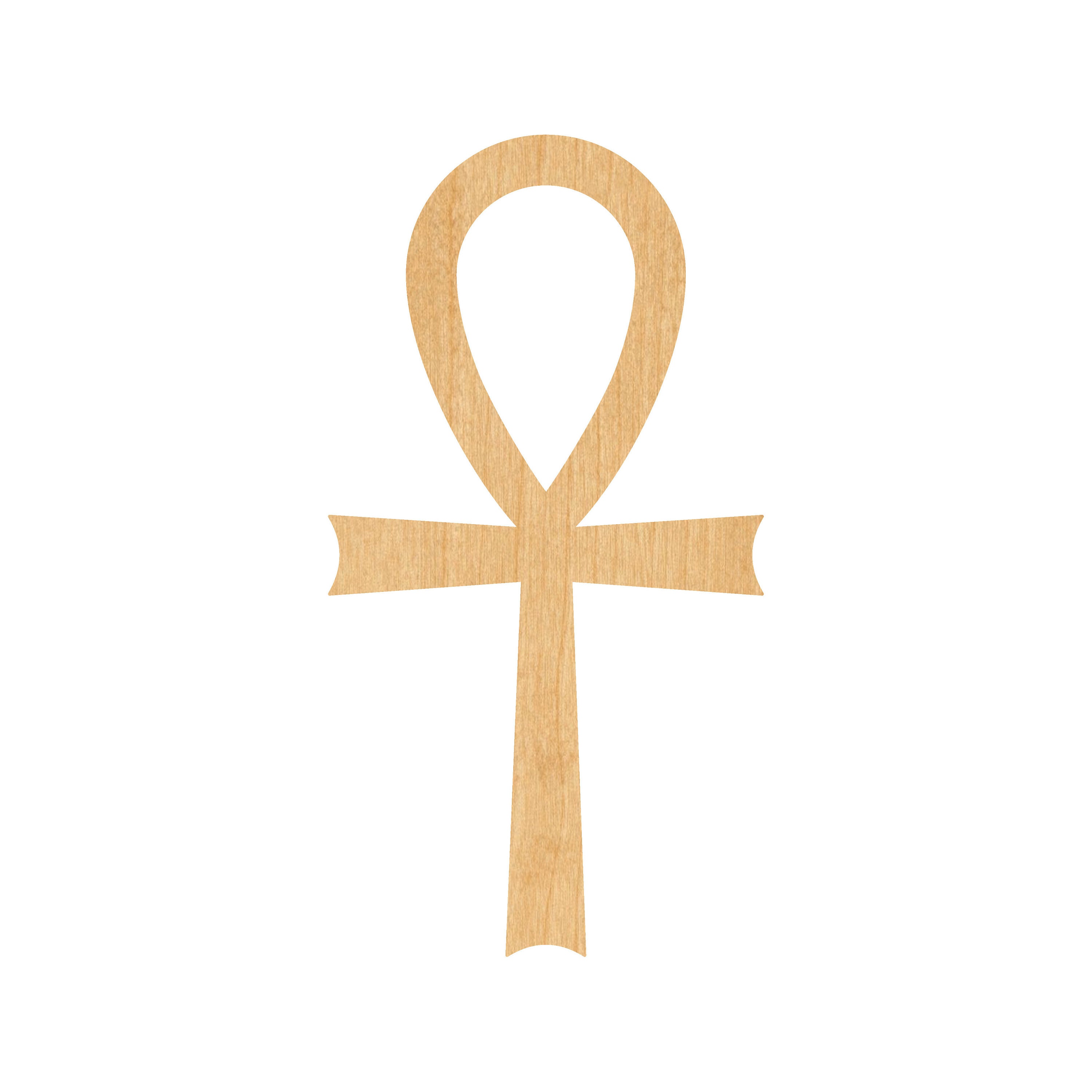 Ankh - Laser Cut Out Unfinished Wood Craft Shape WLD97 Ankh - Laser Cut Out Unfinished Wood Craft Shape WLD97