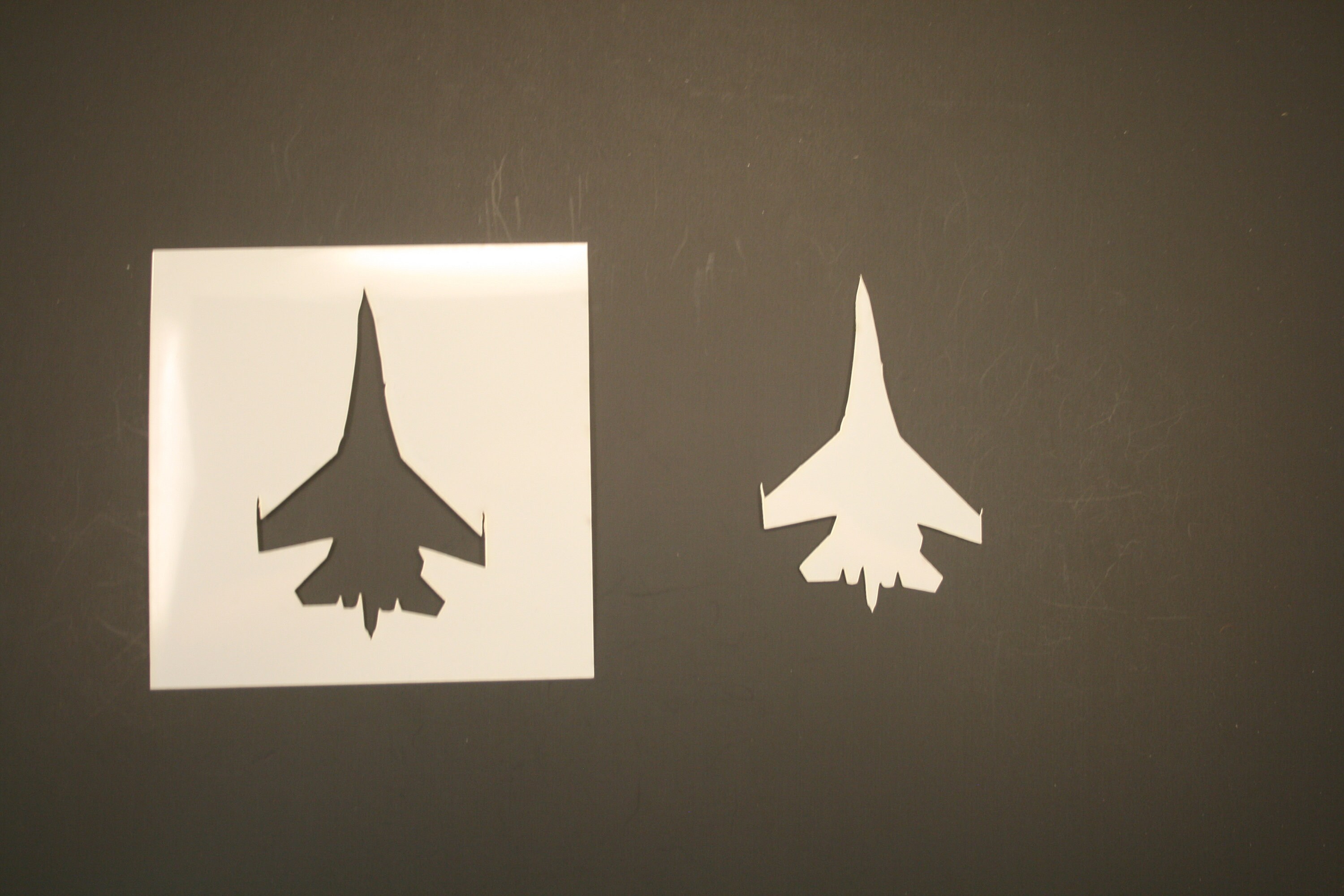 Jet Fighter 2 Reusable Mylar Stencil Art Supplies - Etsy