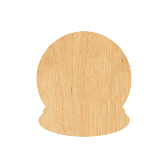 Snow Globe - Laser Cut Out Unfinished Wood Craft Shape XMS70 Snow Globe - Laser Cut Out Unfinished Wood Craft Shape XMS70