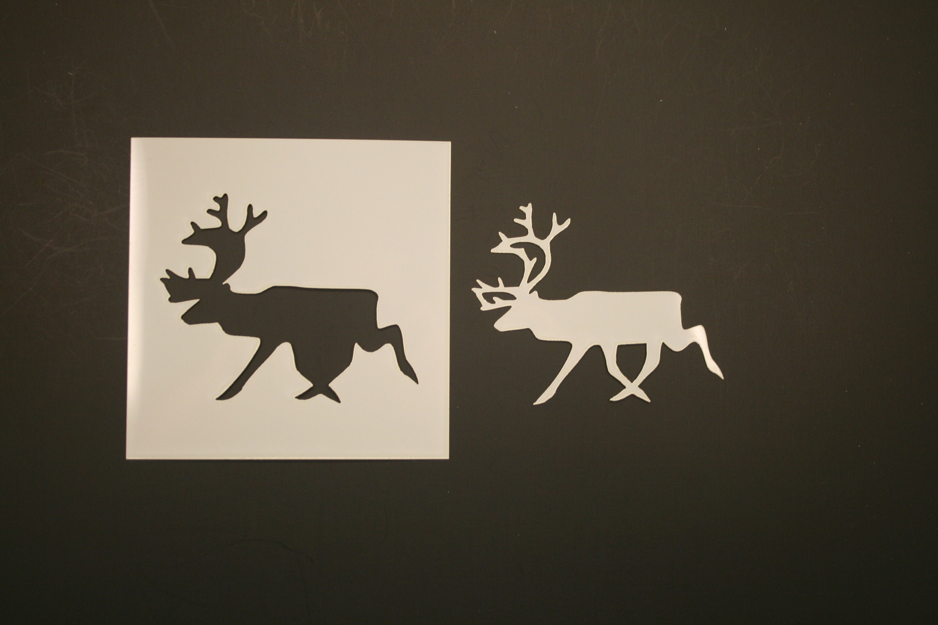 Reighndeer 3 Reusable Mylar Stencil Art Supplies Etsy