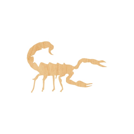 Scorpion - Laser Cut Out Unfinished Wood Craft Shape BUG79 Scorpion - Laser Cut Out Unfinished Wood Craft Shape BUG79