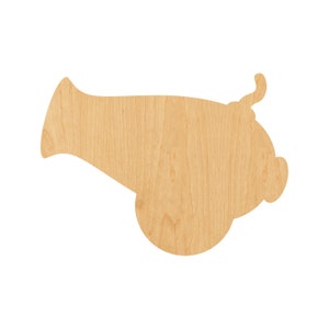 Moose - Laser Cut Out Unfinished Wood Craft Shape MUS18 Moose - Laser Cut Out Unfinished Wood Craft Shape MUS18