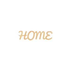 Home Laser Cut Out Wood Shape Craft Supply - Woodcraft Cutout