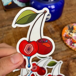 Cherries Sticker