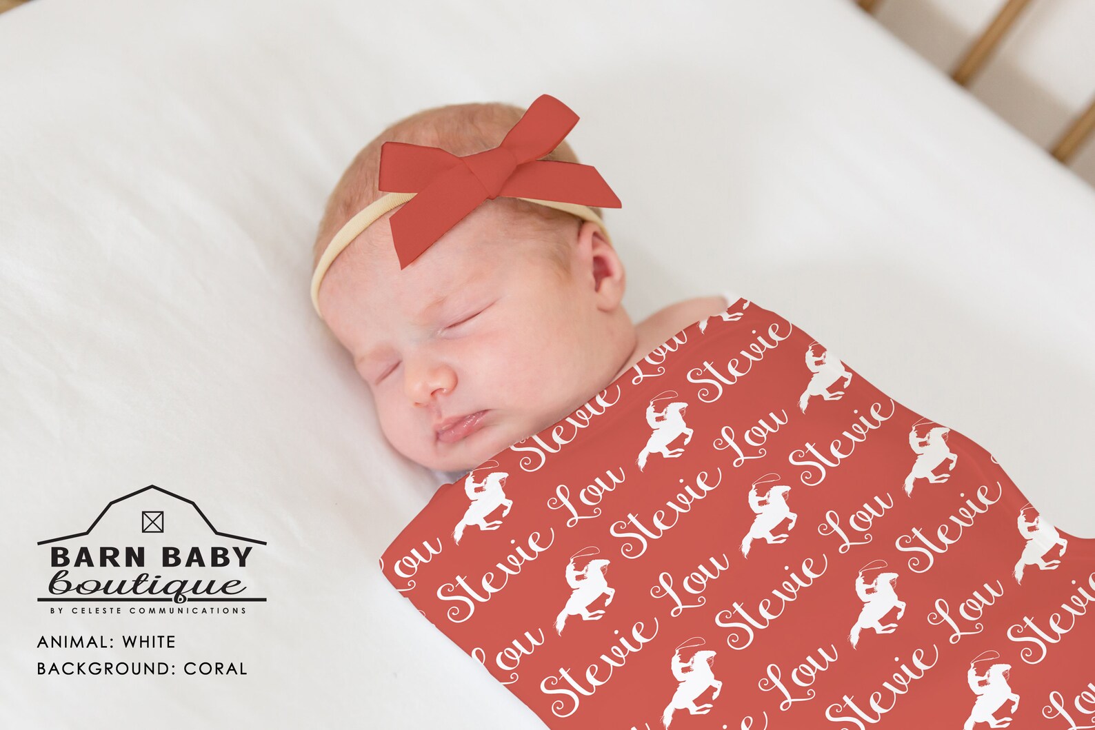 Personalized Roper Rodeo Baby Blanket- Cowboy Cowgirl Nursery Swaddle ...