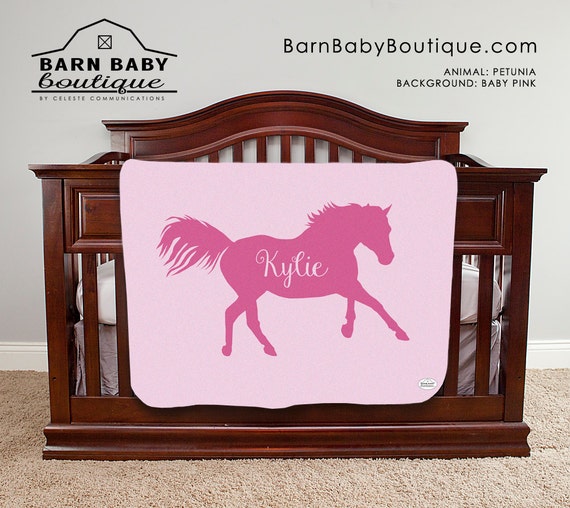 Personalized Horse Baby Name Blanket Cowgirl Cowboy Nursery Swaddle Receiving Blanket Equine Rodeo Quarter Horse Fleece Minky Sherpa Etsy Canada