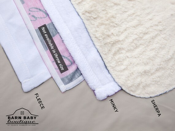 Personalized Show Goat Throw Blanket Farm Bedding Fleece Minky Sherpa Sofa Blanket Name Blanket Farm Animal Stock Show Gift Etsy Canada