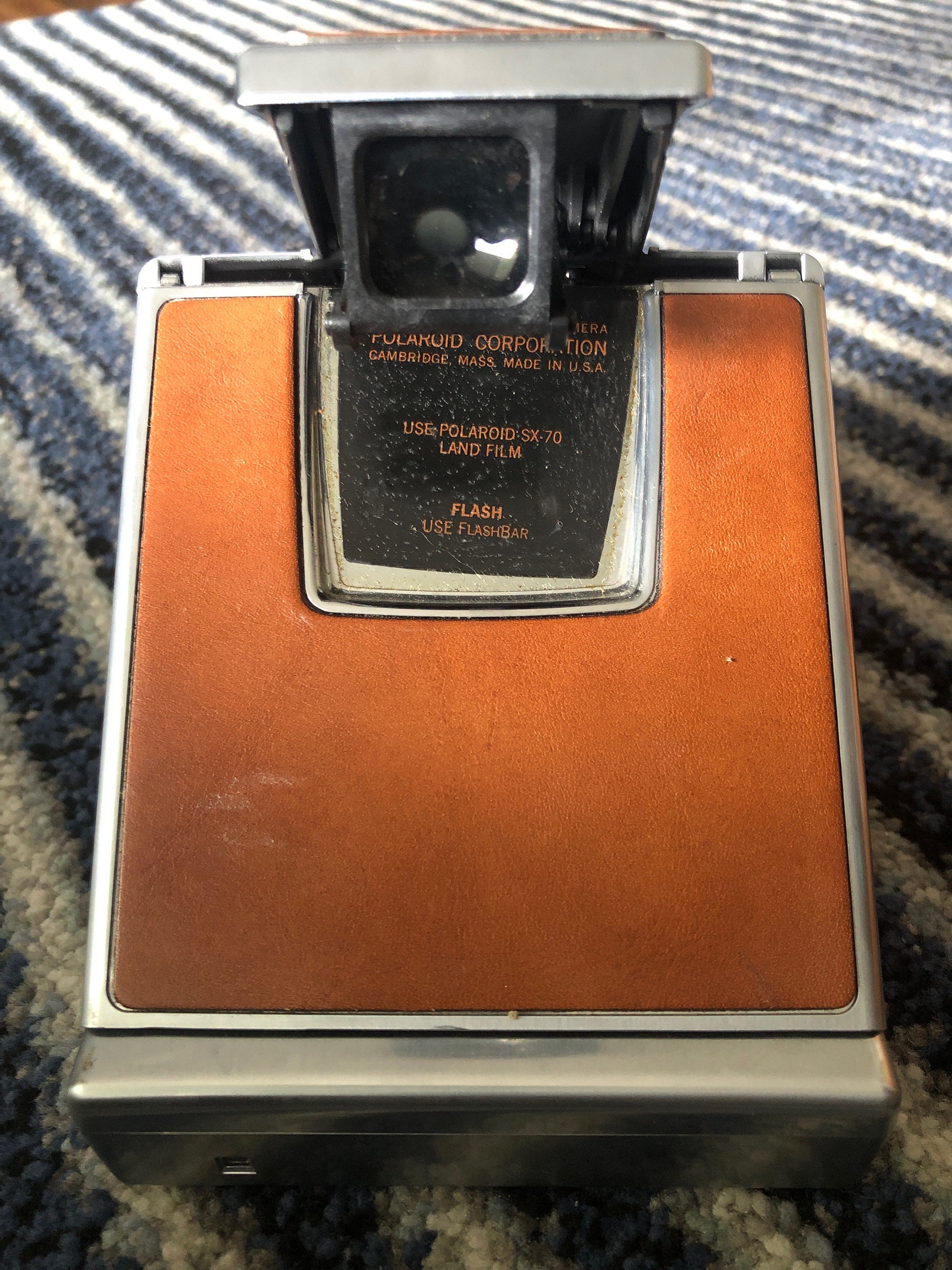 Polaroid Vintage SX-70 Land Camera With Leather Case - Etsy