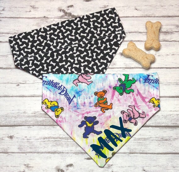 Grateful dead dog bandana discount
