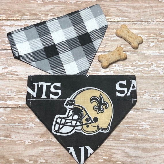 saints dog bandana