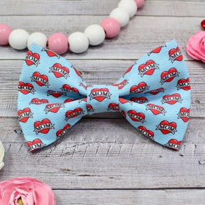 Valentine’s Day Bow Tie, Dog Bow Tie Mom, Collar Bow Tie, Cat Bow Tie, Puppy Bow Tie