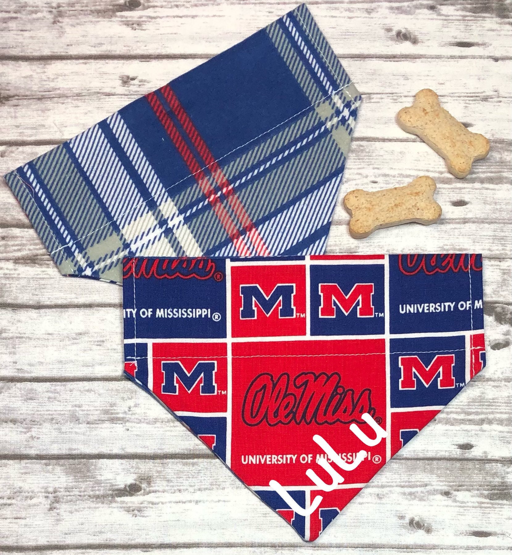 Ole miss dog bandana Clearance