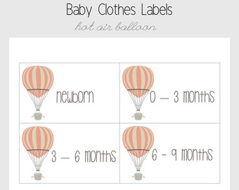 Baby Clothes Organization, Nursery Organization, Storage Labels ...