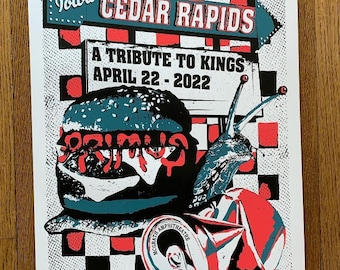 Primus Cedar Rapids 2022 Gig poster