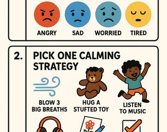 ADHD Calm Down Charts