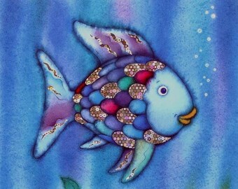The Rainbow Fish Kids Craft!