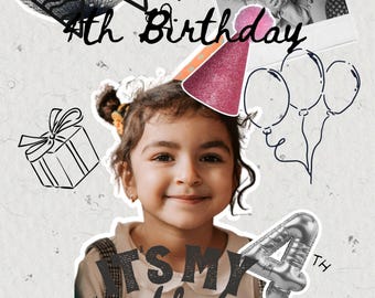 Personalized Birthday Coloring Book