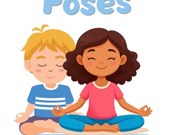 Yoga Poses Calming Strategy Cards for Kids