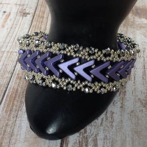 Ava beaded bracelet, Ava seed beads, purple Ava bracelet, purple crystal bracelet, mothers day gifts, girlfriend gifts, unique