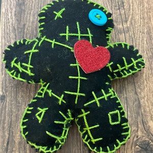 Voodoo doll, Gris Gris doll, empath protection, poppet, Wiccan, pagan, altar doll, witches poppet, give meaning and intention, love, money