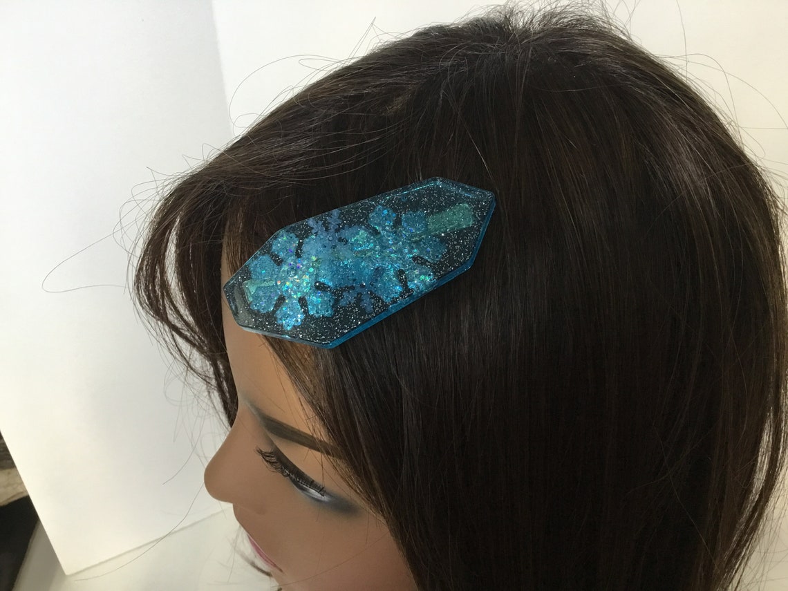 Pinces à cheveux flocon de neige / clips de cheveux de | Etsy