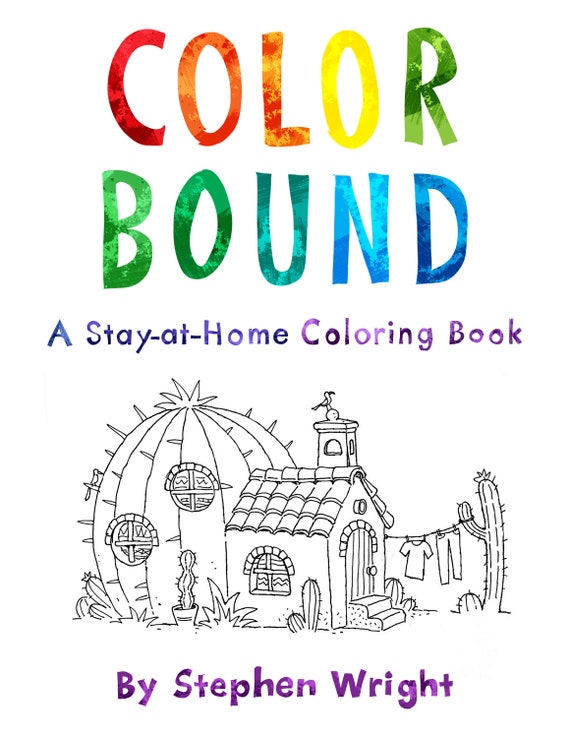 Download Color Bound All Ages Coloring Book Pdf Coloring Pages Etsy