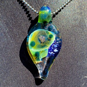 Cosmic Peridot Pendant