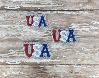 USA Feltie Embroidery Design