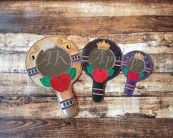 ITH Evil Queen Magical Mirror Embroidery Design