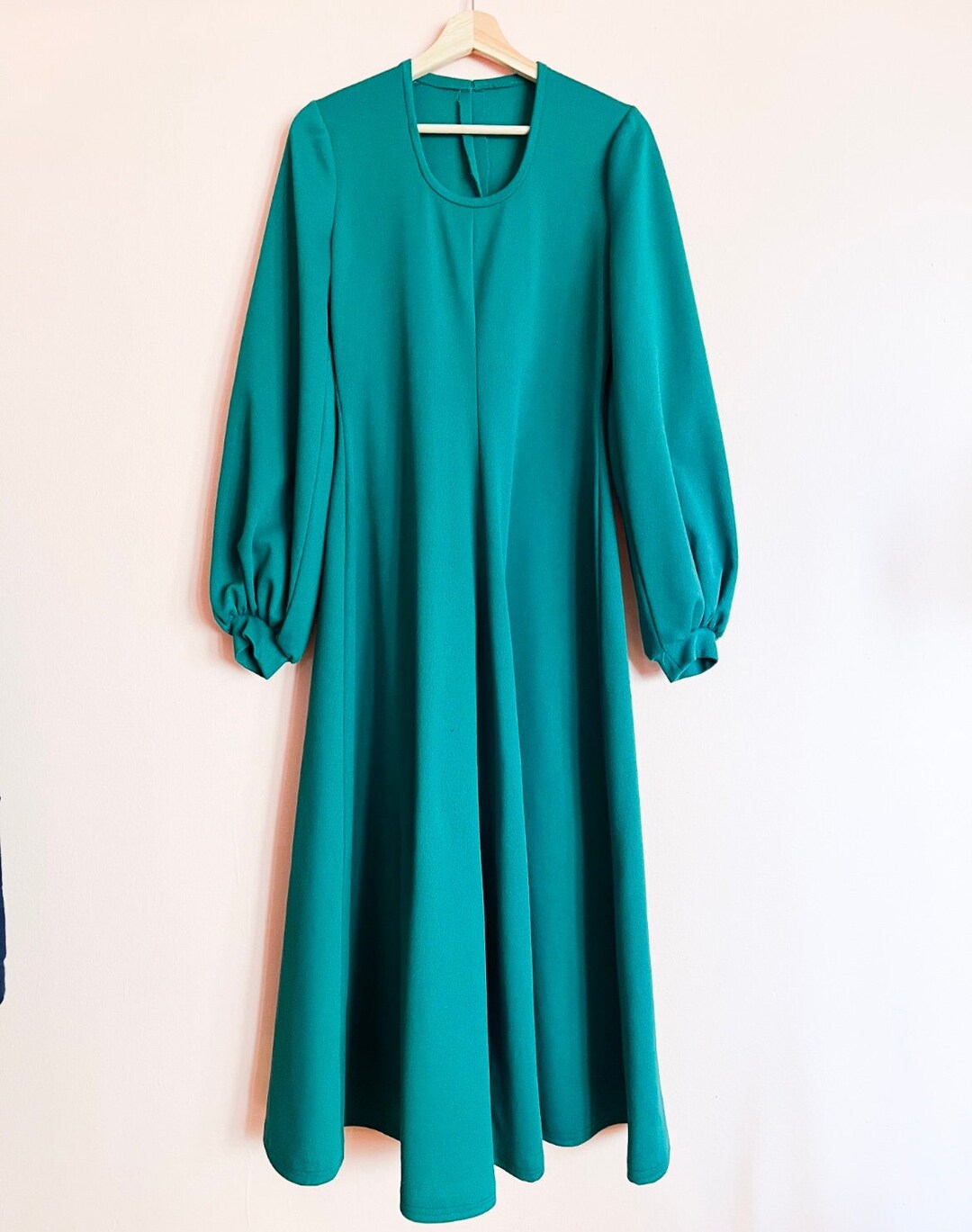 Vintage 70s Midi Princess Dress Etsy