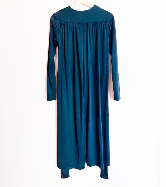 Vintage 70s Deep V Dress - image 4