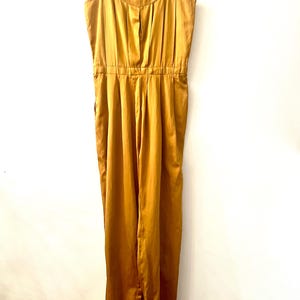 Vintage 80s Gold Jumpsuit