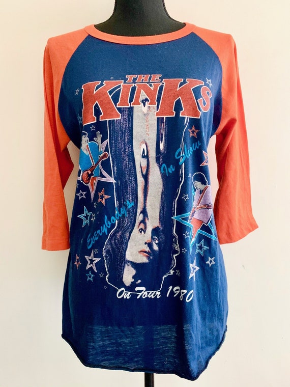 Vintage Kinks Raglan Tshirt
