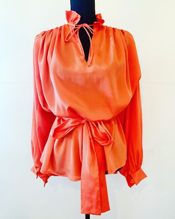 Vintage 70s Peasant Blouse