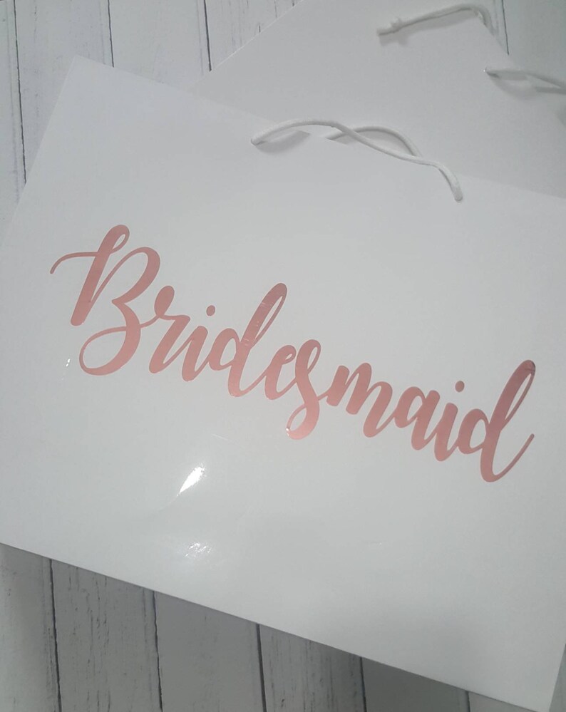 Personalised Bridesmaid Gifts Bags Bridesmaid Gifts Gift Etsy UK