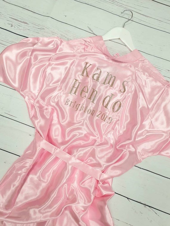 hen do dressing gowns