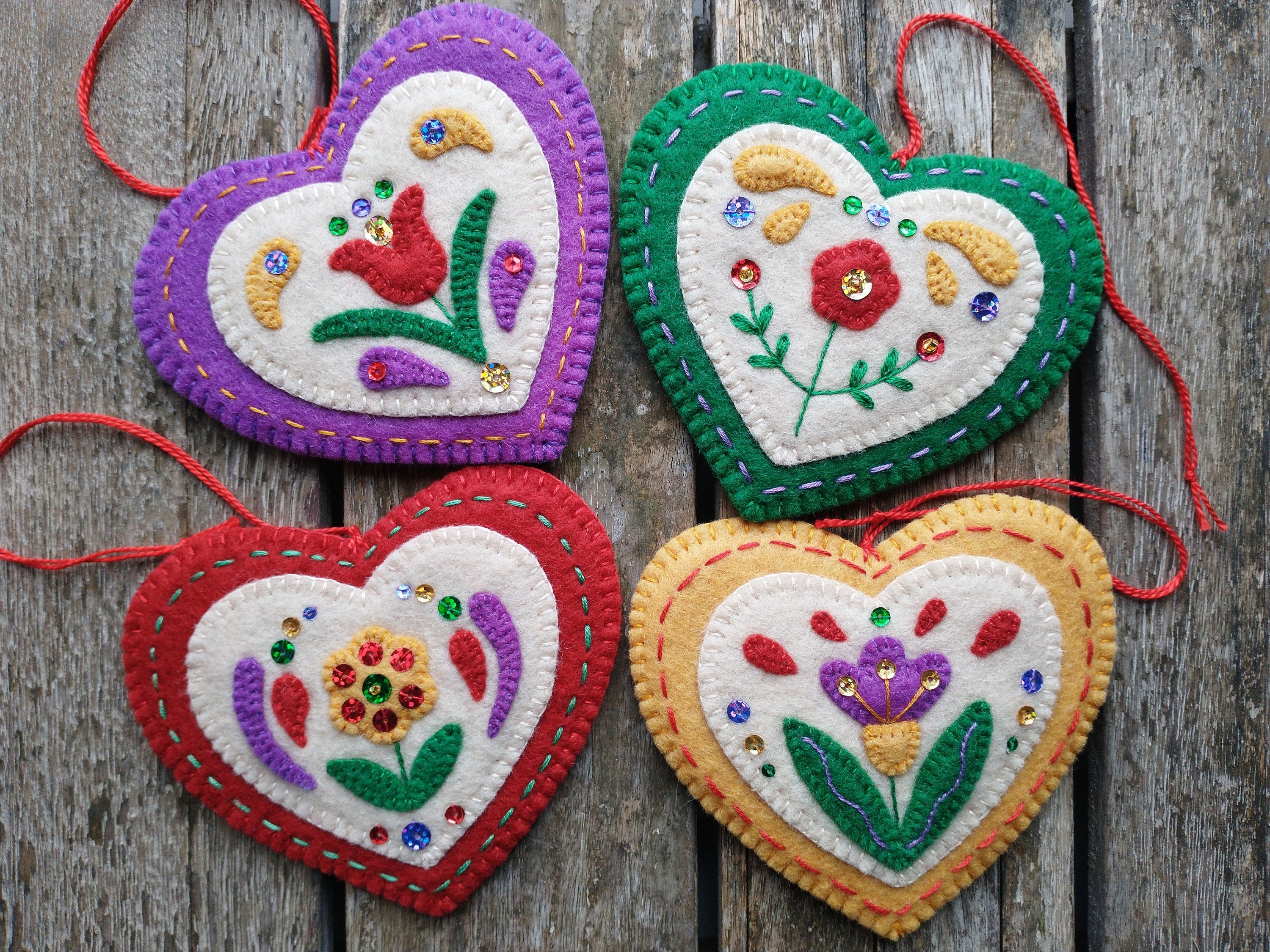 Scandinavian Heart Sticker — Scandinavian Hearts