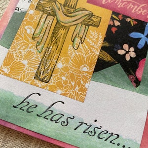 Christian Easter Card he has risen image 2