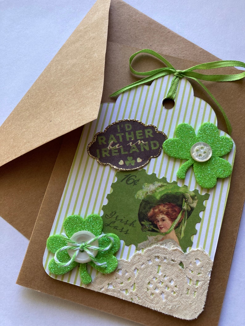 St Patricks Day Handmade Card