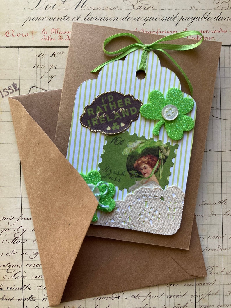 St Patricks Day Handmade Card