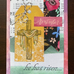 Christian Easter Card he has risen image 7