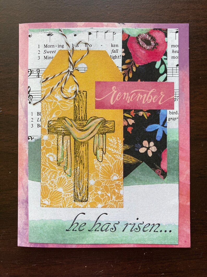 Christian Easter Card he has risen image 7