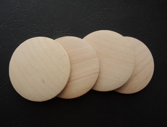 10pcs Wood Circles for Crafts Unfinished Wood Rounds Wooden