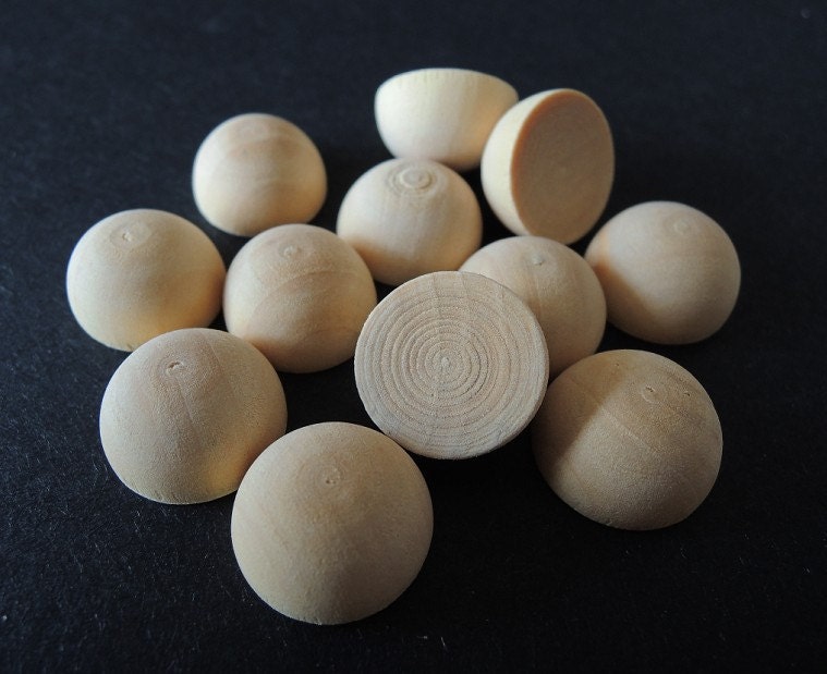 Wooden Balls Natural Craft Wood Ball Sphere Round Dia 6mm 8 10 12 15 18  20~90mm