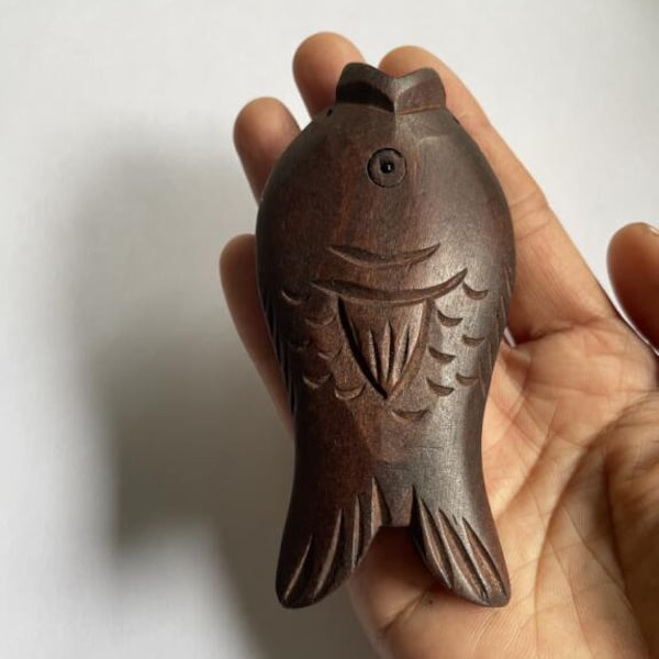 95x47mm big wood fish pendant (NW807)