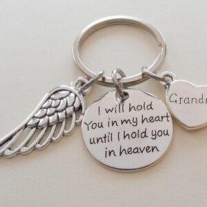 Memorial Keychain, Remembrance Keychain, Customized Keychain, Grandma ...