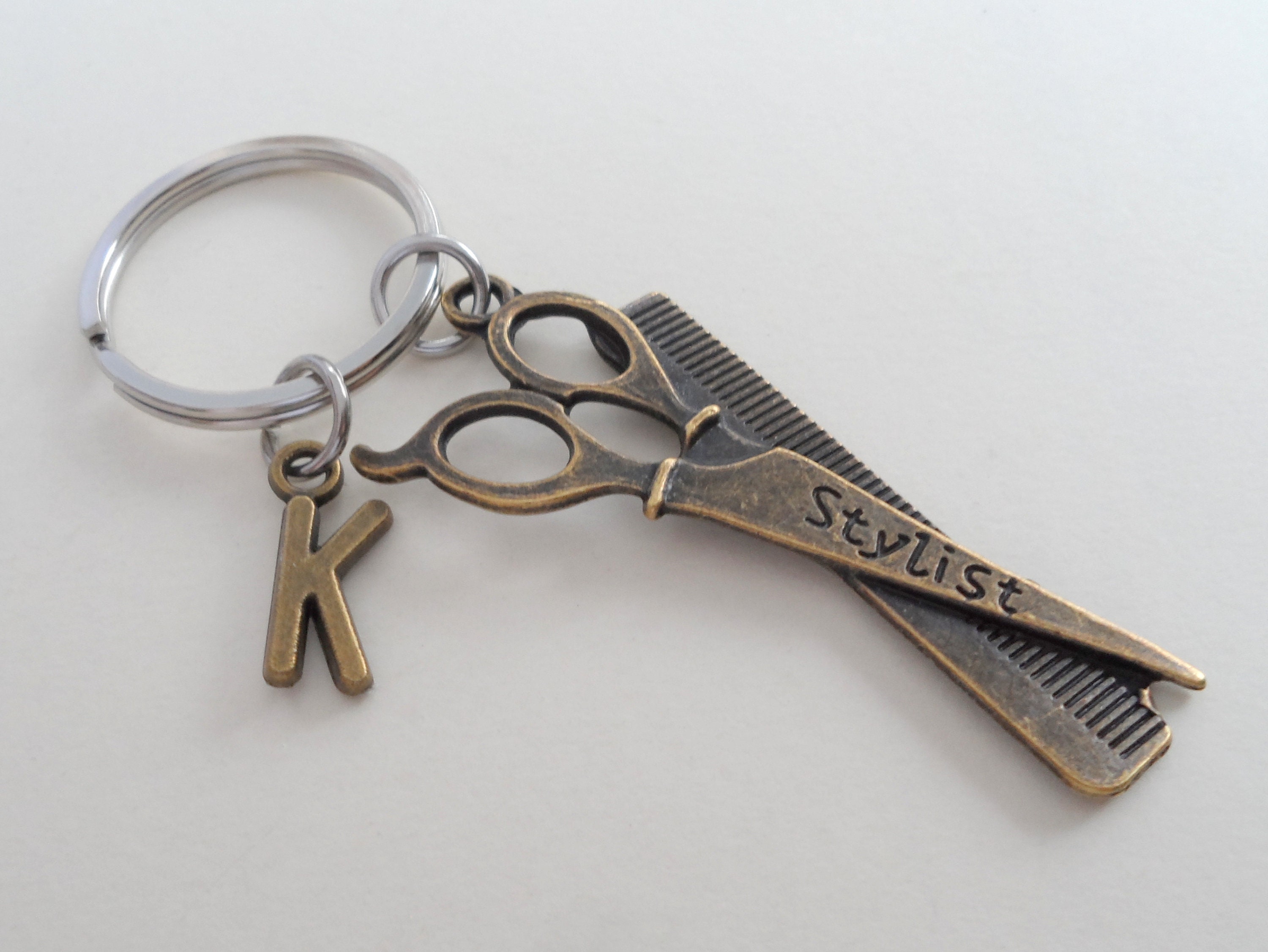 SCISSORS Keychain Scissors Lanyards Scissors Keyring Hairdresser