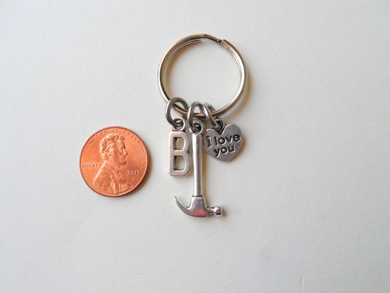 Hammer Keychain Gift for Dad Father's Day Gift Gift for Etsy